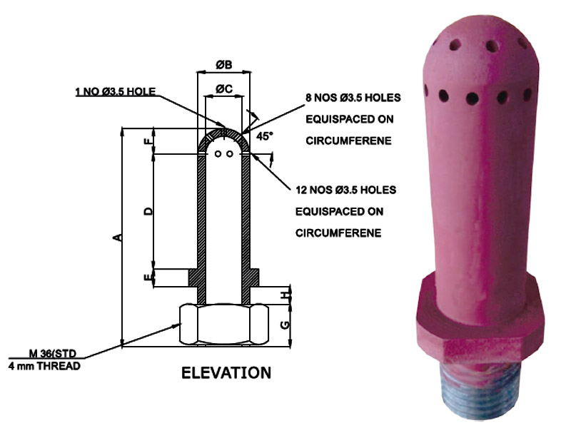 DOME TYPE NOZZLE Manufacturer